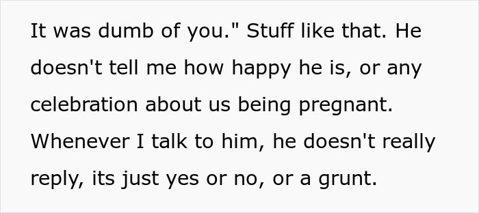 Woman surprises husband with pregnancy test as birthday gift, capturing his shocked and silent reaction. Woman surprises husband with pregnancy test as birthday gift, capturing his shocked and silent reaction.