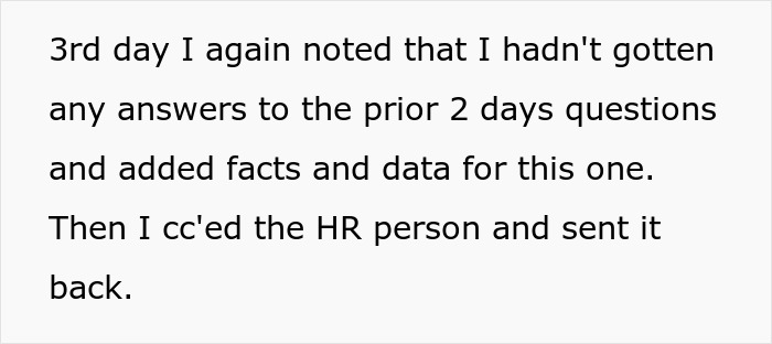 Text excerpt highlighting an employee's experience with a manager wanting to fire them over baseless claims. Text excerpt highlighting an employee's experience with a manager wanting to fire them over baseless claims.