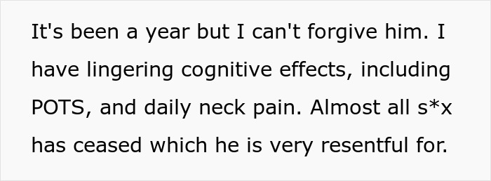 Wife scared and bruised in ER, emotionally checked out while husband is busy with TikTok and takeout. Wife scared and bruised in ER, emotionally checked out while husband is busy with TikTok and takeout.