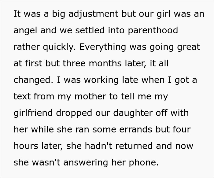 Man raises newborn alone, faces shock and struggles with forgiveness when ex reappears three years later. Man raises newborn alone, faces shock and struggles with forgiveness when ex reappears three years later.