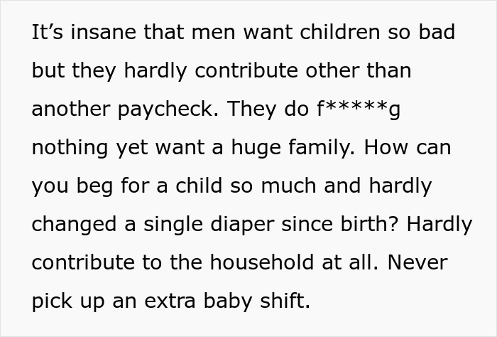 Text expressing frustration about cheating husband and unwanted child, highlighting lack of support in family responsibilities. Text expressing frustration about cheating husband and unwanted child, highlighting lack of support in family responsibilities.