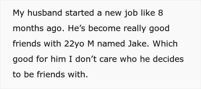28YO man shares story about hanging out with his 21YO work buddy and involving his wife in social plans. 28YO man shares story about hanging out with his 21YO work buddy and involving his wife in social plans.