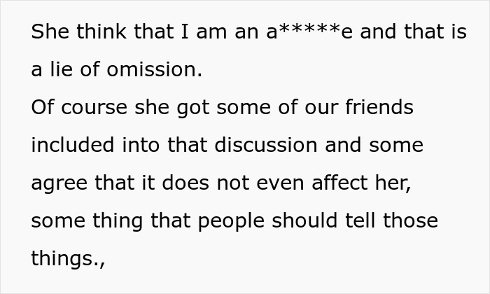 Text excerpt discussing trust issues after a man reveals his teeth aren’t real in a long-term relationship. Text excerpt discussing trust issues after a man reveals his teeth aren’t real in a long-term relationship.
