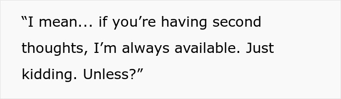 Woman making below-the-belt comments about sister’s fiancé, causing tension and getting banned from the wedding event.