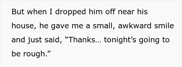 Text excerpt showing a son’s awkward smile after his helicopter mom calls his boss demanding he comes home. Text excerpt showing a son’s awkward smile after his helicopter mom calls his boss demanding he comes home.