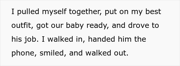 Text excerpt showing a woman describing transferring ex’s phone data and finding cheating evidence on it. Text excerpt showing a woman describing transferring ex’s phone data and finding cheating evidence on it.