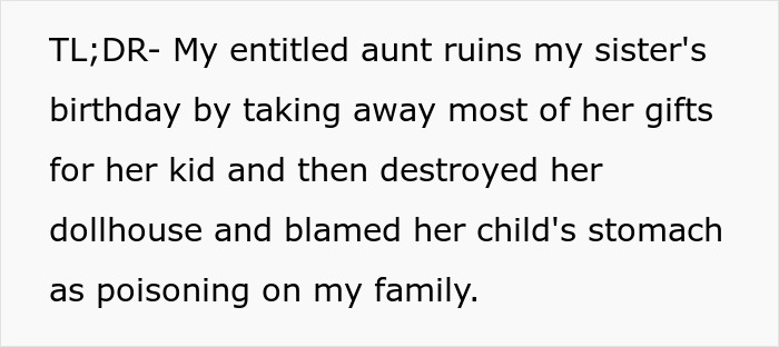 Alt text: Girl’s 11th birthday turns sour as visiting relatives demand cake, gifts, and full attention, causing family tension.