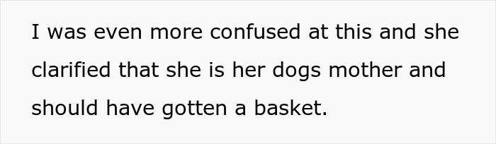Text on white background explaining dog mom demands equal treatment with moms with kids after being skipped for Mother’s Day gifting. Text on white background explaining dog mom demands equal treatment with moms with kids after being skipped for Mother’s Day gifting.