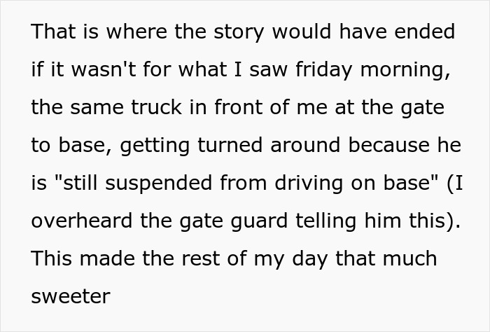 Parking Lot Rage At Military Base Ends Up With One Guy Getting A Ban From Parking There At All Parking Lot Rage At Military Base Ends Up With One Guy Getting A Ban From Parking There At All