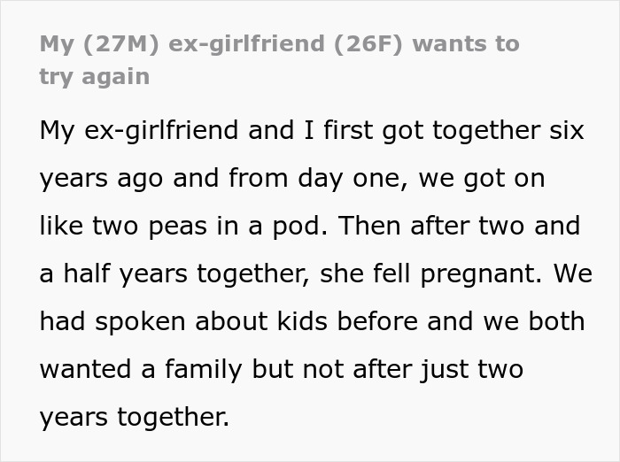 Man raising newborn alone, shocked and conflicted when ex reappears after three years seeking forgiveness. Man raising newborn alone, shocked and conflicted when ex reappears after three years seeking forgiveness.