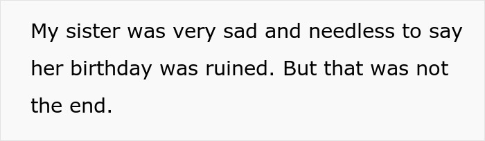 Girl’s 11th birthday turns sour as visiting relatives demand cake, gifts, and full attention during the celebration.