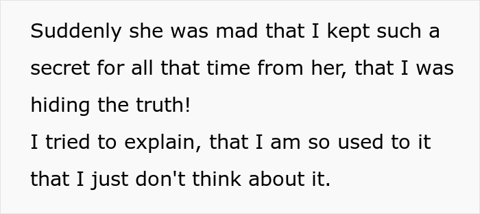 Man explaining to girlfriend that his teeth aren’t real after 3 years, causing a betrayal of trust.
