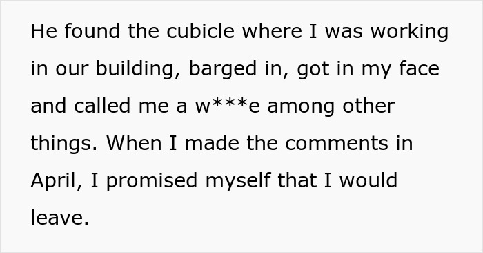 Text excerpt showing a woman describing her jobless partner’s anger and toxic behavior leading her to plan a quiet exit. Text excerpt showing a woman describing her jobless partner’s anger and toxic behavior leading her to plan a quiet exit.