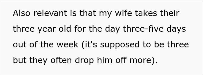 Text about parents inviting a couple on vacation to use them for free babysitting and wife taking the child frequently. Text about parents inviting a couple on vacation to use them for free babysitting and wife taking the child frequently.