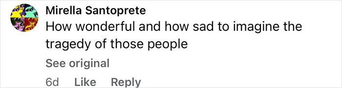 Comment expressing sadness and empathy about the Pompeii discovery showing parents' tragic attempt to shield child. Comment expressing sadness and empathy about the Pompeii discovery showing parents' tragic attempt to shield child.