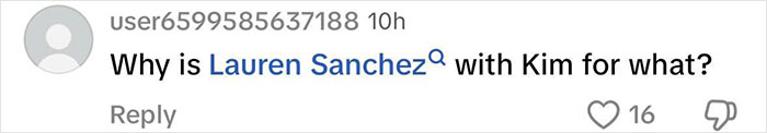 Comment questioning Lauren Sánchez attending event with Kim, relating to More Fans Turn On Katy Perry SEO keywords. Comment questioning Lauren Sánchez attending event with Kim, relating to More Fans Turn On Katy Perry SEO keywords.