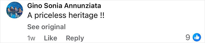 Screenshot of a social media comment highlighting the emotional impact of the new Pompeii discovery showing parents shielding their child. Screenshot of a social media comment highlighting the emotional impact of the new Pompeii discovery showing parents shielding their child.