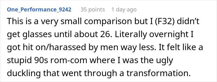 Woman sharing how her life changed after losing pretty privilege, reflecting on challenges and personal growth. Woman sharing how her life changed after losing pretty privilege, reflecting on challenges and personal growth.