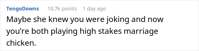 Comment about boyfriend faking a proposal while joking with girlfriend, leading to serious reaction and unexpected consequences. Comment about boyfriend faking a proposal while joking with girlfriend, leading to serious reaction and unexpected consequences.