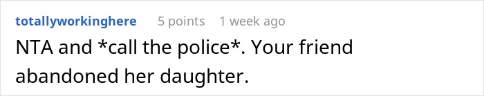 Screenshot of a forum comment discussing charging a friend for her daughter ruining furniture in a conflict. Screenshot of a forum comment discussing charging a friend for her daughter ruining furniture in a conflict.