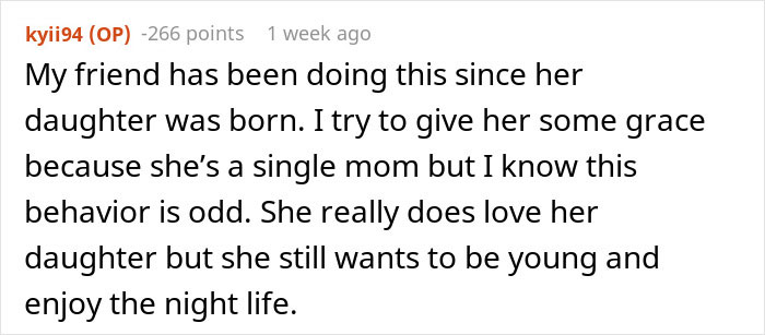 Text post from an online forum discussing charging a friend for her daughter ruining furniture and related behavior. Text post from an online forum discussing charging a friend for her daughter ruining furniture and related behavior.