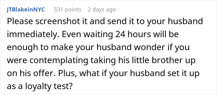 Text message exchange about a man signing up to serve his country while his brother supports his wife’s needs. Text message exchange about a man signing up to serve his country while his brother supports his wife’s needs.