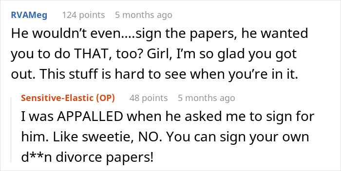 Screenshot of a social media comment discussing a woman who sells everything for a cross-country move and faces public shaming. Screenshot of a social media comment discussing a woman who sells everything for a cross-country move and faces public shaming.