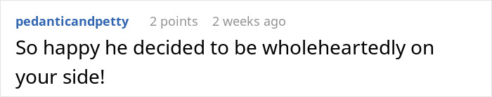 Comment on social media post expressing happiness about husband’s childhood best friend choosing to support his wife wholeheartedly. Comment on social media post expressing happiness about husband’s childhood best friend choosing to support his wife wholeheartedly.