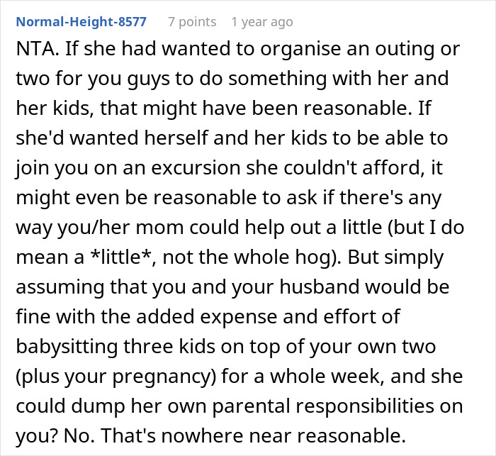 Woman refuses to babysit step sister’s kids while she’s on holiday, causing family drama and tension. Woman refuses to babysit step sister’s kids while she’s on holiday, causing family drama and tension.