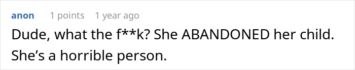 Comment expressing anger about a man raising newborn alone and shock at ex reappearing three years later seeking forgiveness Comment expressing anger about a man raising newborn alone and shock at ex reappearing three years later seeking forgiveness