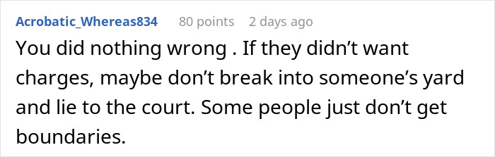 Screenshot of a social media comment about neighbors sending their relatives to use a pool without consent. Screenshot of a social media comment about neighbors sending their relatives to use a pool without consent.