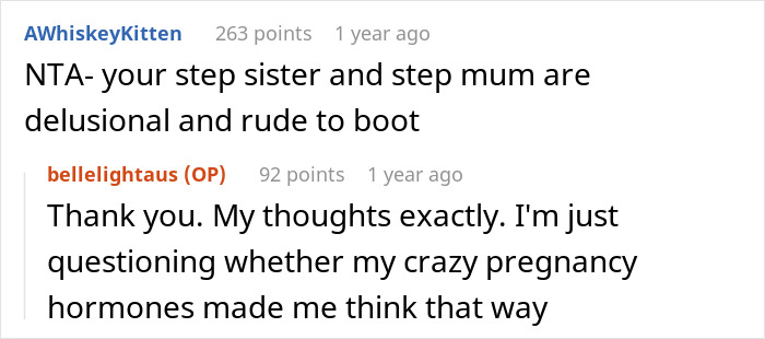 Online forum discussion about woman refusing to babysit step sister’s kids, sparking family drama and conflict. Online forum discussion about woman refusing to babysit step sister’s kids, sparking family drama and conflict.