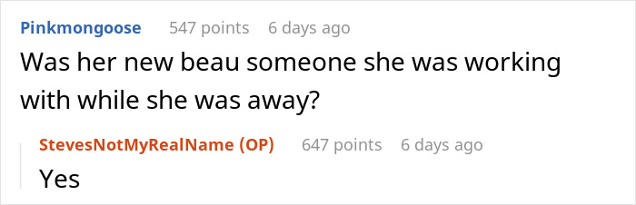 Screenshot of a Reddit conversation about dating a famous actress, showing questions and brief responses.