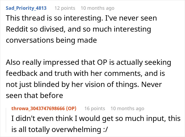 Reddit user discussing a woman's husband leaving her after being hit on for the first time in his life. Reddit user discussing a woman's husband leaving her after being hit on for the first time in his life.