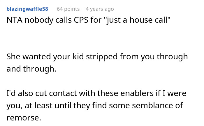 Comment discussing a dad teaching daughter basic tasks after wife’s passing, with sister calling it neglect in an online forum. Comment discussing a dad teaching daughter basic tasks after wife’s passing, with sister calling it neglect in an online forum.