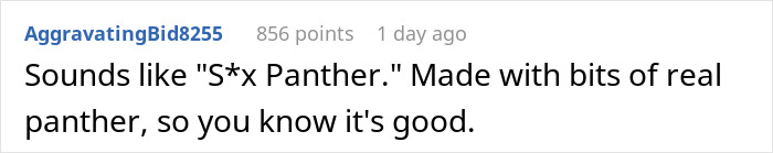 Comment on Reddit post about man stealing coworker’s Hawaii mug and retaliating with cat-food-flavored coffee prank.