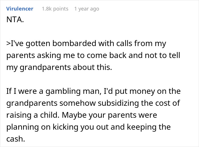 Parents Plan To Kick Out Their Teen After Her 18th Birthday, Freak Out When She Leaves By Herself Parents Plan To Kick Out Their Teen After Her 18th Birthday, Freak Out When She Leaves By Herself