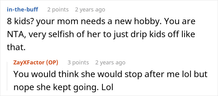 Screenshot of an online discussion about a man finding out his mom left his little sisters at his empty house and called CPS. Screenshot of an online discussion about a man finding out his mom left his little sisters at his empty house and called CPS.