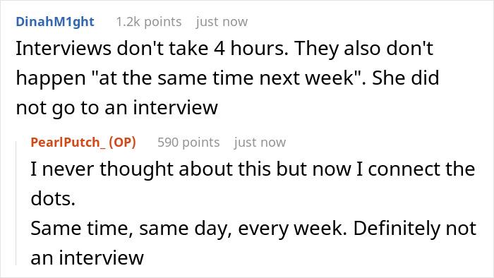 Screenshot of an online conversation discussing a neighbor demanding a woman babysit her kids every week due to lack of real responsibilities. Screenshot of an online conversation discussing a neighbor demanding a woman babysit her kids every week due to lack of real responsibilities.