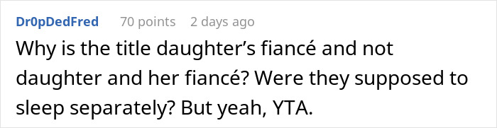 Comment on a forum post discussing a guy prioritizing his miniature wargaming studio over his daughter and her fiancé. Comment on a forum post discussing a guy prioritizing his miniature wargaming studio over his daughter and her fiancé.
