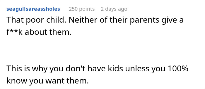 Comment about a tired mom dealing with cheating husband and unwanted child expressing frustration over parenting choices. Comment about a tired mom dealing with cheating husband and unwanted child expressing frustration over parenting choices.