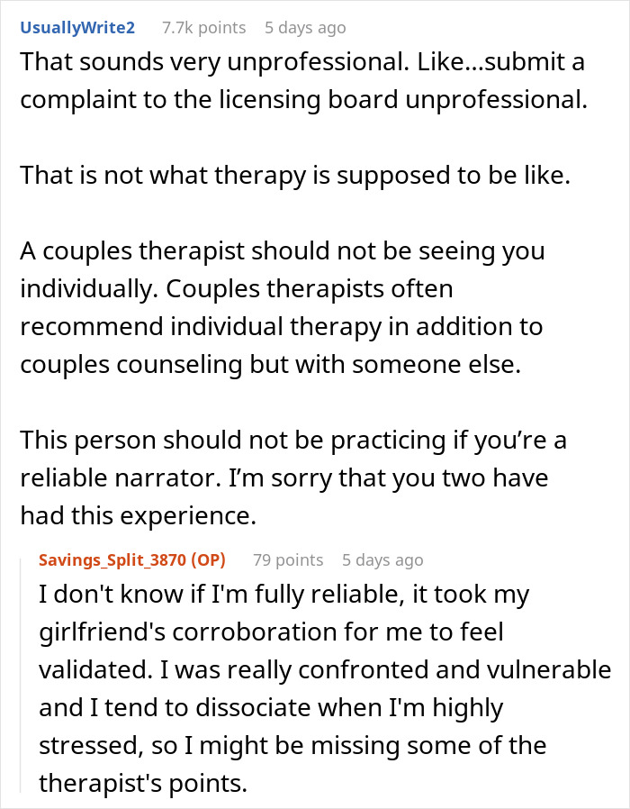 Couple discussing relationship struggles feeling vulnerable and attacked during a therapy session with their therapist. Couple discussing relationship struggles feeling vulnerable and attacked during a therapy session with their therapist.