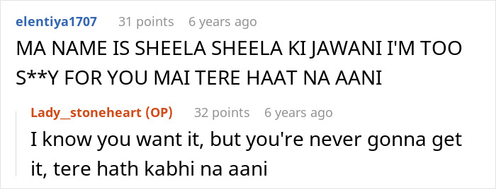 Screenshot of an online conversation showing a girl’s 11th birthday turning sour as relatives demand cake, gifts, and attention.