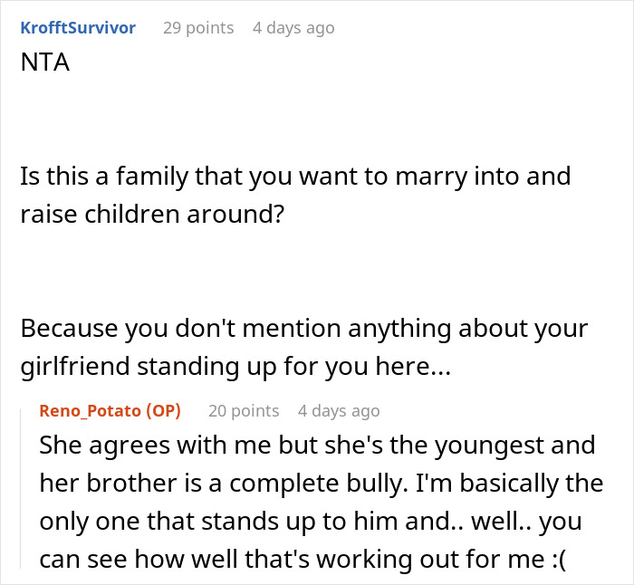 Online discussion where a guy moves cake away from toddler destroying it, receiving major side-eye from parents. Online discussion where a guy moves cake away from toddler destroying it, receiving major side-eye from parents.