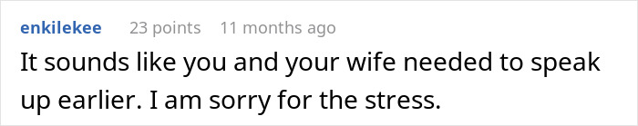 Text comment about sister mooching off brother and calling him unfair for refusing beach vacation with kids. Text comment about sister mooching off brother and calling him unfair for refusing beach vacation with kids.