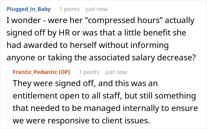Screenshot of an online discussion about a boss claiming employee bullying by asking questions and playing it by the book. Screenshot of an online discussion about a boss claiming employee bullying by asking questions and playing it by the book.