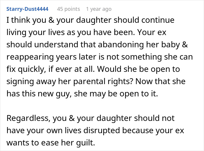 Alt text: Online advice on how a man raises newborn alone and deals with shock when his ex reappears years later Alt text: Online advice on how a man raises newborn alone and deals with shock when his ex reappears years later