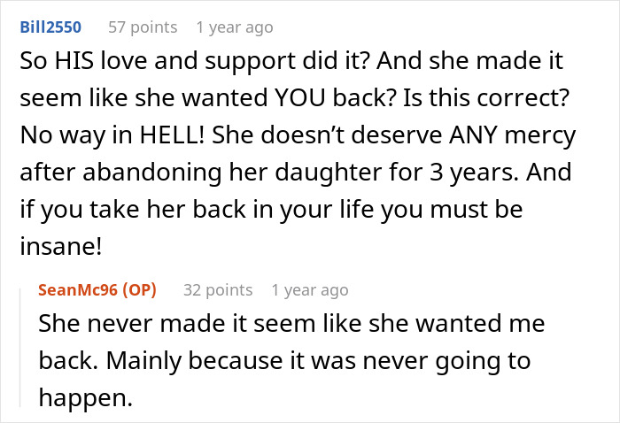 Alt text: Man raises newborn alone and reacts with shock when ex reappears after three years seeking forgiveness. Alt text: Man raises newborn alone and reacts with shock when ex reappears after three years seeking forgiveness.
