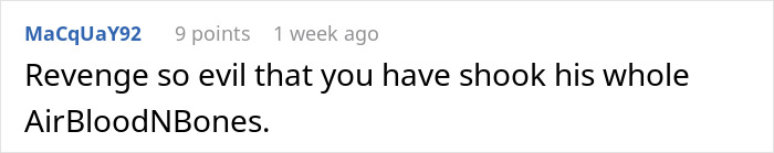 Text post showing a comment about petty revenge after an Airbnb host tries to raise the price last minute. Text post showing a comment about petty revenge after an Airbnb host tries to raise the price last minute.