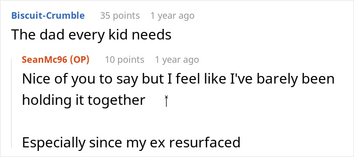 Man holding newborn alone, looking shocked and confused as ex reappears after three years seeking forgiveness. Man holding newborn alone, looking shocked and confused as ex reappears after three years seeking forgiveness.